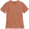 image:imageCarhartt Womens Iconic WK87 Pocket TShirt CloseoutGinger Heather