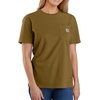 image:imageCarhartt Womens Iconic WK87 Pocket TShirt CloseoutGolden Grass Heather