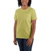 image:imageCarhartt Womens Iconic WK87 Pocket TShirt CloseoutGreen Olive Heather
