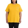 image:imageCarhartt Womens Iconic WK87 Pocket TShirt CloseoutHoneycomb Heather