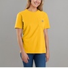 image:imageCarhartt Womens Iconic WK87 Pocket TShirt CloseoutHoneycomb Heather