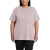 image:imageCarhartt Womens Iconic WK87 Pocket TShirt CloseoutMink