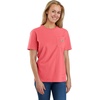 image:imageCarhartt Womens Iconic WK87 Pocket TShirt CloseoutPink Salmon Heather