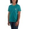 image:imageCarhartt Womens Iconic WK87 Pocket TShirt CloseoutShaded Spruce