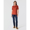 image:imageCarhartt Womens Iconic WK87 Pocket TShirt CloseoutSpice Red Nep