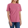 image:imageCarhartt Womens Iconic WK87 Pocket TShirt CloseoutWoodrose