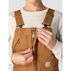 image:imageCarhartt Womens Loose Fit Washed Duck Insulated BiberallCarhartt Brown
