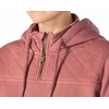 image:imageCarhartt Womens Paxton Quilted Quarter Zip SweatshirtDark Rose Tint