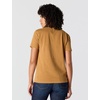 image:imageCarhartt Womens Relaxed Fit Lightweight Short Sleeve Garment Dye Pocket TShirtCarhartt Brown