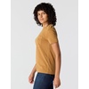 image:imageCarhartt Womens Relaxed Fit Lightweight Short Sleeve Garment Dye Pocket TShirtCarhartt Brown