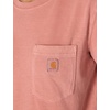 image:imageCarhartt Womens Relaxed Fit Lightweight Short Sleeve Garment Dye Pocket TShirtRose Tint