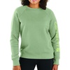 image:imageCarhartt Womens Relaxed Fit Midweight Graphic Crewneck SweatshirtSage Heather