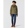 image:imageCarhartt Womens Relaxed Fit Midweight Logo Sleeve Graphic Printed SweatshirtDusty Olive Vintage Camo