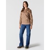 image:imageCarhartt Womens Relaxed Fit Midweight Logo Sleeve Graphic Printed SweatshirtSoft Sepia Vintage Camo