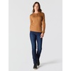 image:imageCarhartt Womens TENCEL Fiber Series Relaxed Fit LongSleeve Ribbed HenleyCarhartt Brown