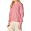 image:imageCarhartt Womens Waffle Knit Loose Ls TShirtRose Tint