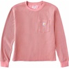 image:imageCarhartt Womens Waffle Knit Loose Ls TShirtRose Tint
