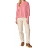image:imageCarhartt Womens Waffle Knit Loose Ls TShirtRose Tint