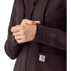image:imageCarhartt Womens Womens Full Zip Waffle HoodieDark Sepia