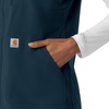 image:imageCarhartt Womens Womens Lightweight Scrub VestNavy