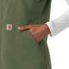 image:imageCarhartt Womens Womens Lightweight Scrub VestOlive