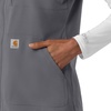 image:imageCarhartt Womens Womens Lightweight Scrub VestPewter