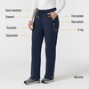 image:imageCarhartt Womens Womens Ripstop Bootcut Cargo Scrub PantNavy