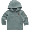 image:imageCarhartt Boys HalfZip Hooded Pullover Sweatshirt  Cotton Jersey  RibKnit Crewneck Holds Its Shape Throughout  AllDay ComfortPatina