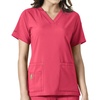 image:imageCarhartt CrossFlex Scrubs for Women VNeck Scrub TopsAzalea