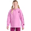 image:imageCarhartt Girls Hooded Pullover SweatshirtCrocus