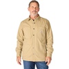 image:imageCarhartt Mens 105532 Rugged Flex Relaxed Fit Canvas FleeceLined SnapDark Khaki