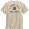image:imageCarhartt Mens 107317 Irvine Relaxed Work TShirtOat Milk