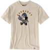 image:imageCarhartt Mens 107791 Irvine Relaxed Football TShirtOat Milk