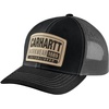 image:imageCarhartt Mens Canvas MeshBack Workwear Patch CapBlack