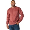 image:imageCarhartt Mens Durham Garment Dyed Crewneck SweatshirtDark Spice Red