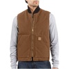 image:imageCarhartt Mens Iconic V01 Firm Duck VestCarhartt Brown Closeout