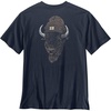image:imageCarhartt Mens Irvine Relaxed Bison TShirtNavy