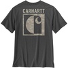 image:imageCarhartt Mens Irvine Relaxed Block Camo TShirtCarbon Heather