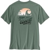image:imageCarhartt Mens Irvine Relaxed Country TShirtGreen Slate