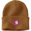 image:imageCarhartt Mens Knit Rubber Patch BeanieCarhartt Brown