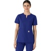 image:imageCarhartt Scrubs C12213 Womens Force Modern Fit Notch Neck Tunic TopGalaxy Blue