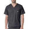 image:imageCarhartt Scrubs C16418 Mens Rugged Flex Modern Fit Ripstop Chest PockDark Purple
