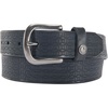 Saddle Leather Basketweave (Black)