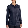 image:imageCarhartt Womens Flame Resistant Womens Force Cotton Hybrid ShirtDark Navy