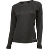 image:imageCarhartt Womens Force Midweight Stretch Base Layer CrewneckBlack Heather