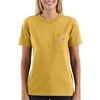 image:imageCarhartt Womens Loose Fit Heavyweight ShortSleeve Pocket TShirt CloseoutCarhartt Gold Heather
