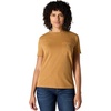 image:imageCarhartt Womens Relaxed Fit Lightweight Short Sleeve Garment Dye Pocket TShirtCarhartt Brown