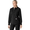 image:imageCarhartt Womens Womens Full Zip Waffle HoodieBlack