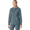 image:imageCarhartt Womens Womens Full Zip Waffle HoodieRolling Thunder