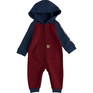 image:imageCarhartt Baby Boys LongSleeve Hooded ZipUp Footless OnePiece CoverallTibetian Red